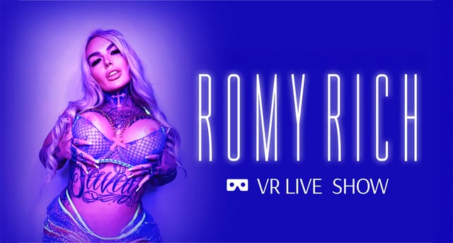 Romy Rich tries on lingerie in a solo 180 degree 5K VR video filmed by Dreamcam
