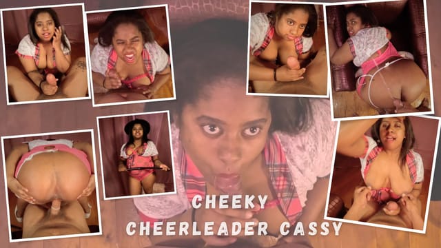 Cassy performs a POV blowjob and titty fuck in a cheerleader outfit for April Movie Productions, featuring 4K resolution and 60 FPS.
