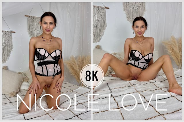 Czech Model Masturbating — Nicole Love VR porn scene