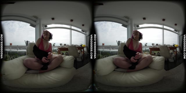 Ellah Getting Wild With Her Dildo On A Sunny Day VRgoddess — photo 2