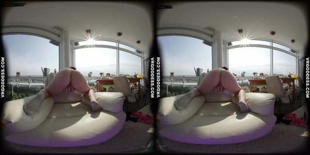 Ellah Getting Wild With Her Dildo On A Sunny Day VRgoddess — photo 4