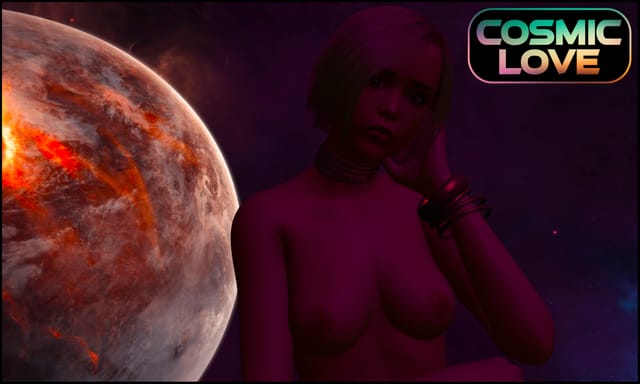 CGI model performs a handheld POV handjob in a cosmic VR setting featuring 4K resolution and 60 FPS playback.