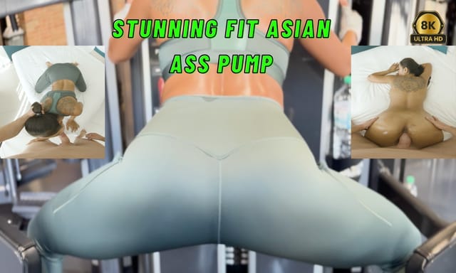 Cherry Lee receives anal and a blowjob in a 4K VR POV scene by FitLoversVR