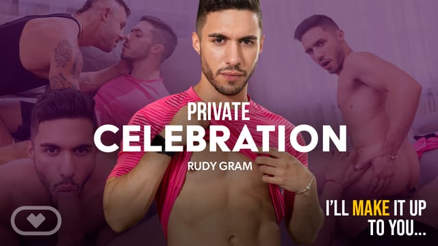 Luciano and Rudy Gram in a gay VR POV celebration with bear blowjob scenes filmed in 60 FPS.