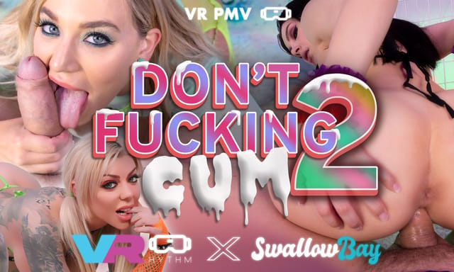 VR compilation video featuring 180-degree 4K footage of a model in a premium 60 FPS production with immersive VR perspective.