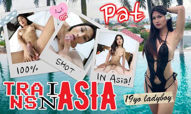 [Trans] Superhot Thai Model Can't Wait To Get Fucked And Fuck You In Return — PAT VR porn scene