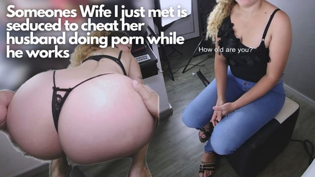 Laura Hot wearing glasses cheats her husband in a 4K VR POV scene filmed in 180 degrees by Sexo en Realidad Virtual
