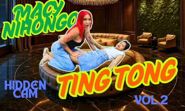 Thai and Japanese big tits MILFs Macy Nihongo and Ting Tong engage in pussy licking in 4K 60 FPS VR