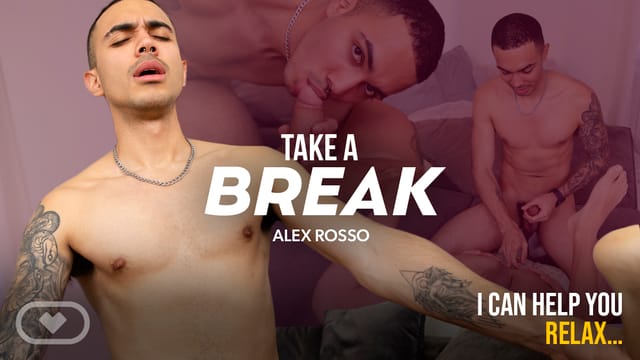 Alex Rosso and Tiago Santana perform a gay POV blowjob in 4K VR at 60 frames per second for premium adult entertainment content.