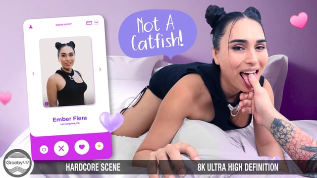 [Trans] Not A Catfish! — Ember Fiera VR porn scene