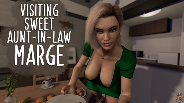 POV scene of model performing oral sex on aunt Marge in 4K resolution with 60 FPS quality from TheDinoDidIt studio