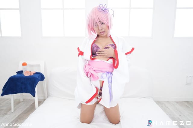 New Hottie Anna Saotome Is Extra Cute And Extra Horny Hamezo — photo 1