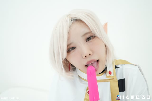 Rina Kurusu Looks So Hot Masturbating With Stockings On Hamezo — photo 10