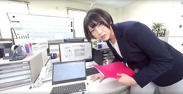Creampie Sex With A Usually Serious Female Boss P1 Hibiki Natsume SOD Create vr porn video7 — photo 2