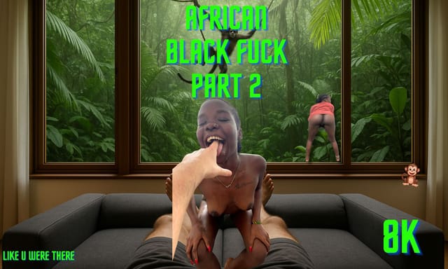 Amelia Star performs a POV blowjob in 4K VR with ebony skin and dark aesthetic