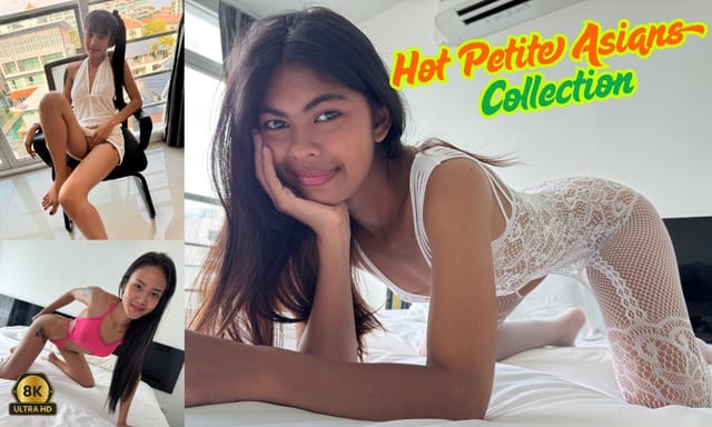 Petite Asian models Lisa Star, Sai Sai, and Maya Carter star in this 4K 180-degree VR compilation featuring intimate scenes.