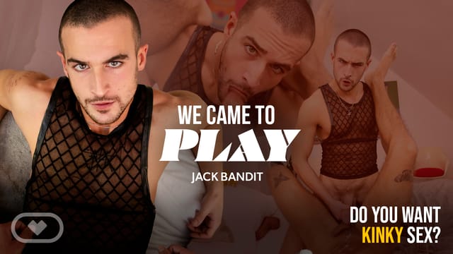 Blue Angel and Jack Bandit perform a POV gay bear blowjob in a VR premium scene with 60fps playback.