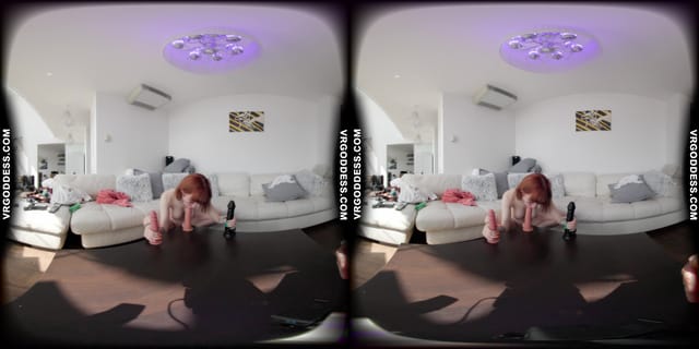 Lily Mays Sucks And Fucks Dildo Blowbang Gangbang VRgoddess — photo 3