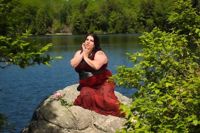 My Pretty, Goth Girlfriend Morgan Fey BlushErotica — photo 6