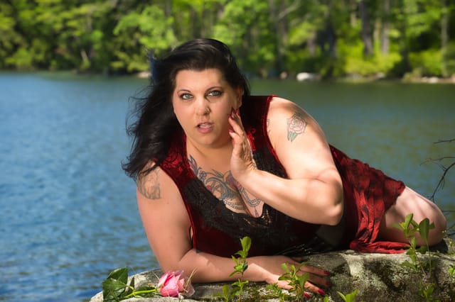 My Pretty, Goth Girlfriend Morgan Fey BlushErotica — photo 5