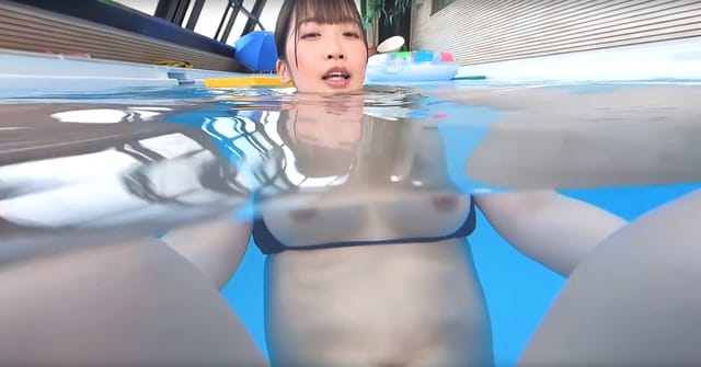 Bikini Gyaru Approached Me When I Was Alone In The Pool P2 SOD Create vr porn video1 — photo 6