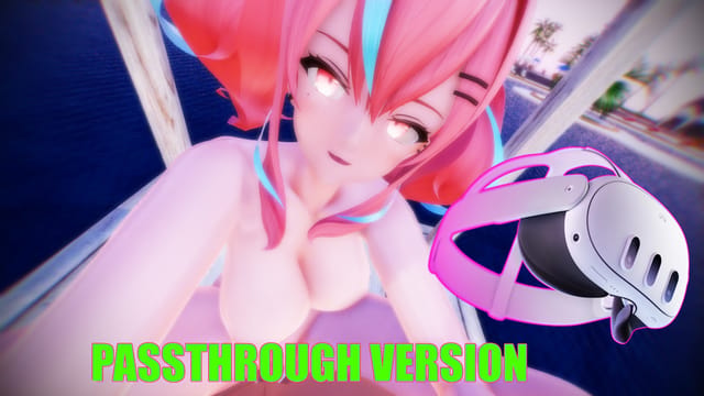 VR passthrough video featuring Bremerton in a POV scene with big tits shot in 4K 60fps by Lewd FRAGGY
