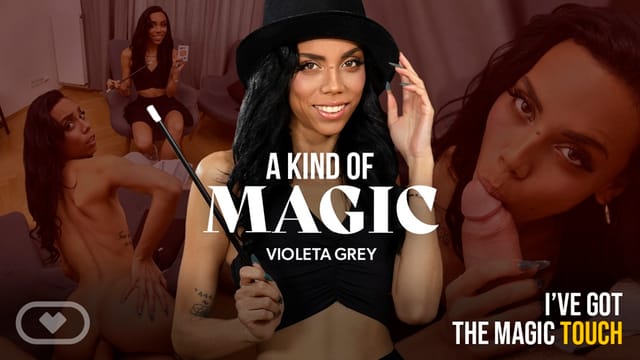 Violeta Grey performs anal and oral sex in a 4K VR POV scene from Virtual Real Porn
