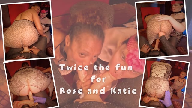 Mistress April and Rose AMP perform a blowjob in a non POV scene featuring 4K resolution and 60 FPS in this VR video by April Movie Productions.