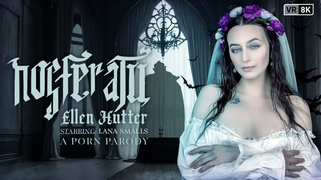 Lana Smalls as Ellen Hutter performs a POV blowjob in VR cosplay for VR Conk
