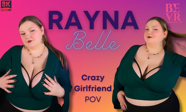 Rayna Belle performs a solo POV scene in 4K VR with big tits, filmed at 60 FPS for premium quality viewing.