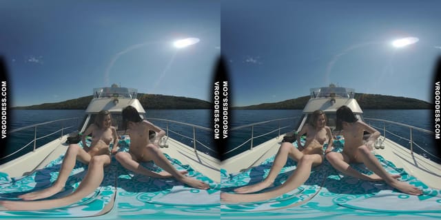 Matty With Josie Public Outdoor Masturbation On A Yacht Vacation Yolo VRgoddess — photo 29