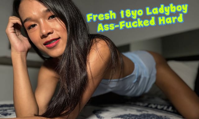Ladyboy ladyboytime performs anal and oral acts in a 60fps VR POV scene featuring a new model in a premium production.