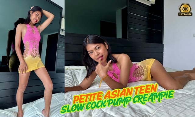 Maya Carter performs a POV handjob in 4K VR with slow cock pumping and creampie