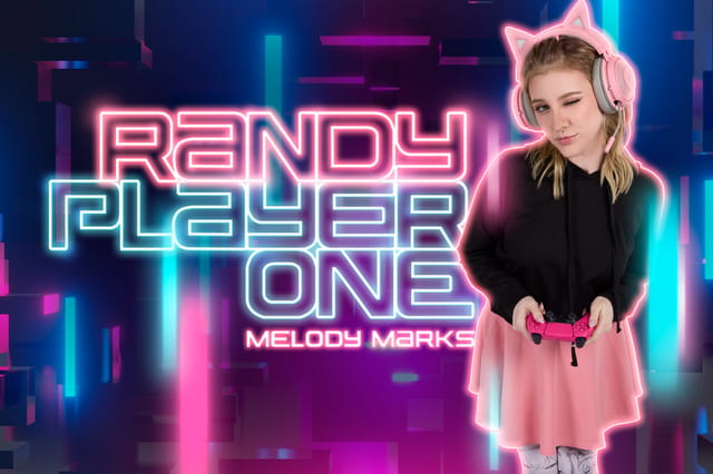 Melody Marks performs a blowjob in a VR scene with 4K resolution and 60 FPS for an immersive 180 degree viewing experience.