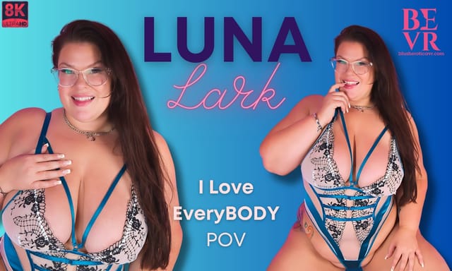 Luna Lark performs a solo POV action in a 4K VR scene with big tits at 60 frames per second.