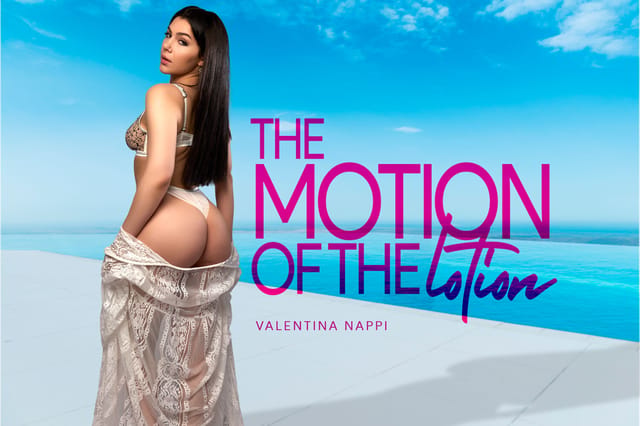 Valentina Nappi performs a titty fuck outdoors in this 60 FPS VR POV video by BadoinkVR.