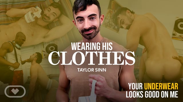 Taylor Sinn and Boe Jack Ryan in a POV anal scene wearing clothes, filmed in 60 FPS VR.